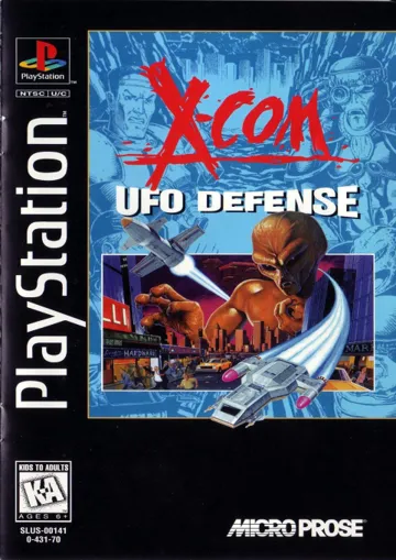 X-COM - UFO Defense (US) box cover front